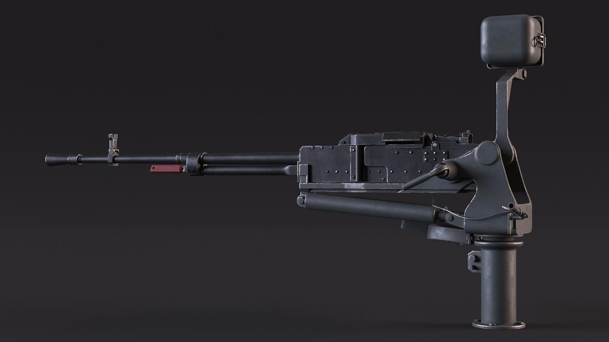 3D NSV Utyos Machine Gun