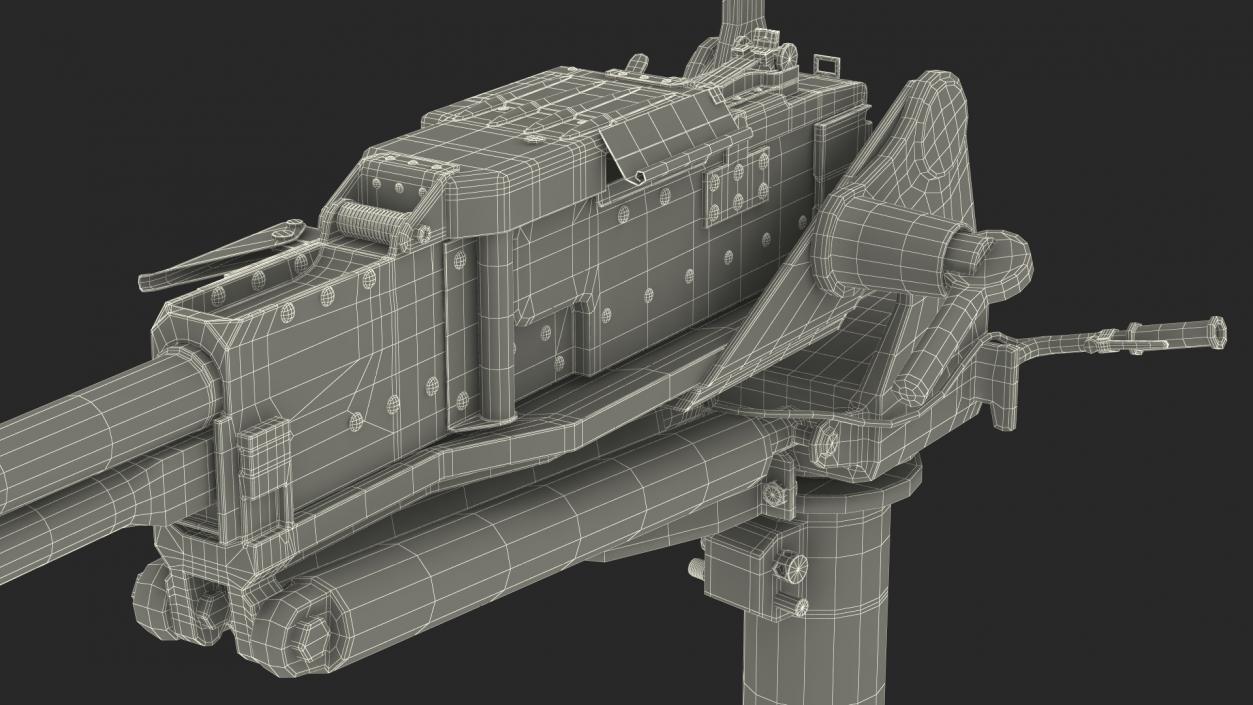 3D NSV Utyos Machine Gun