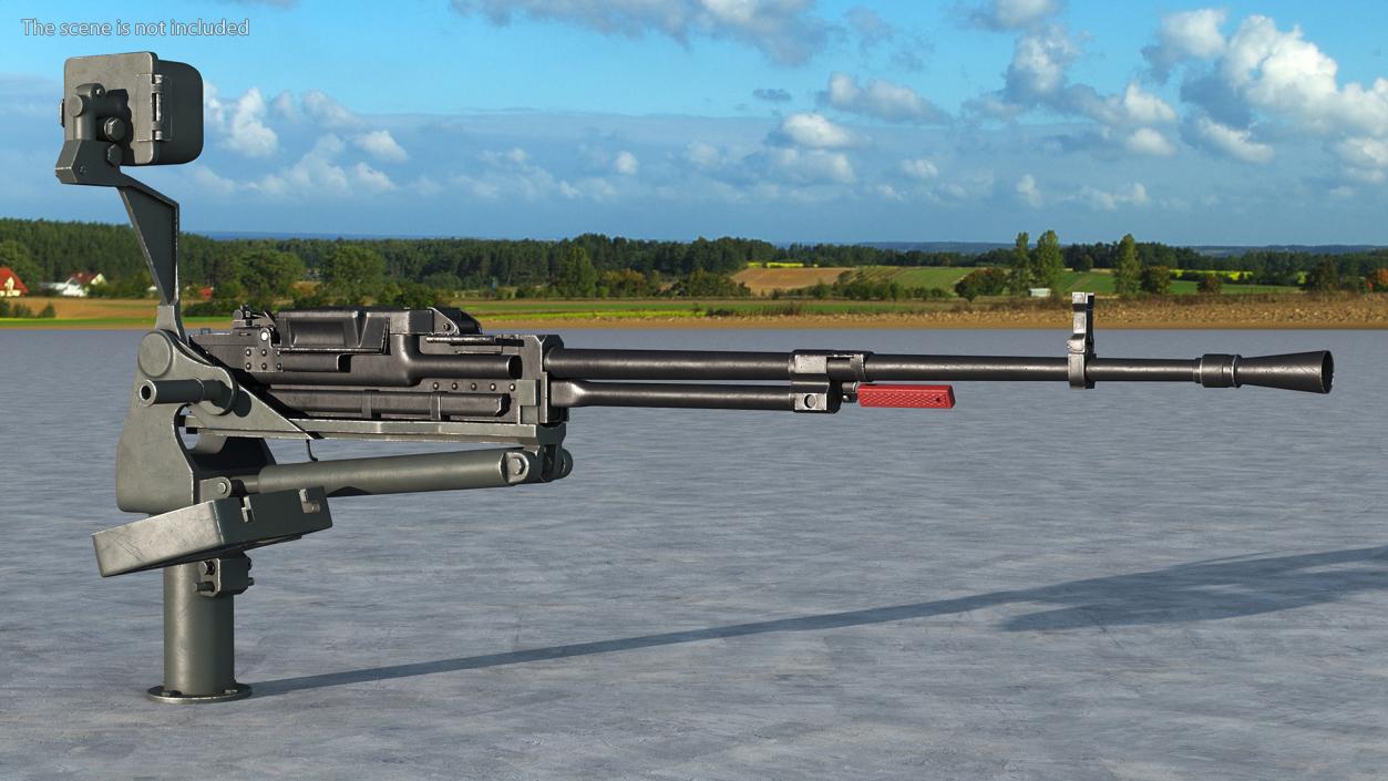 3D NSV Utyos Machine Gun