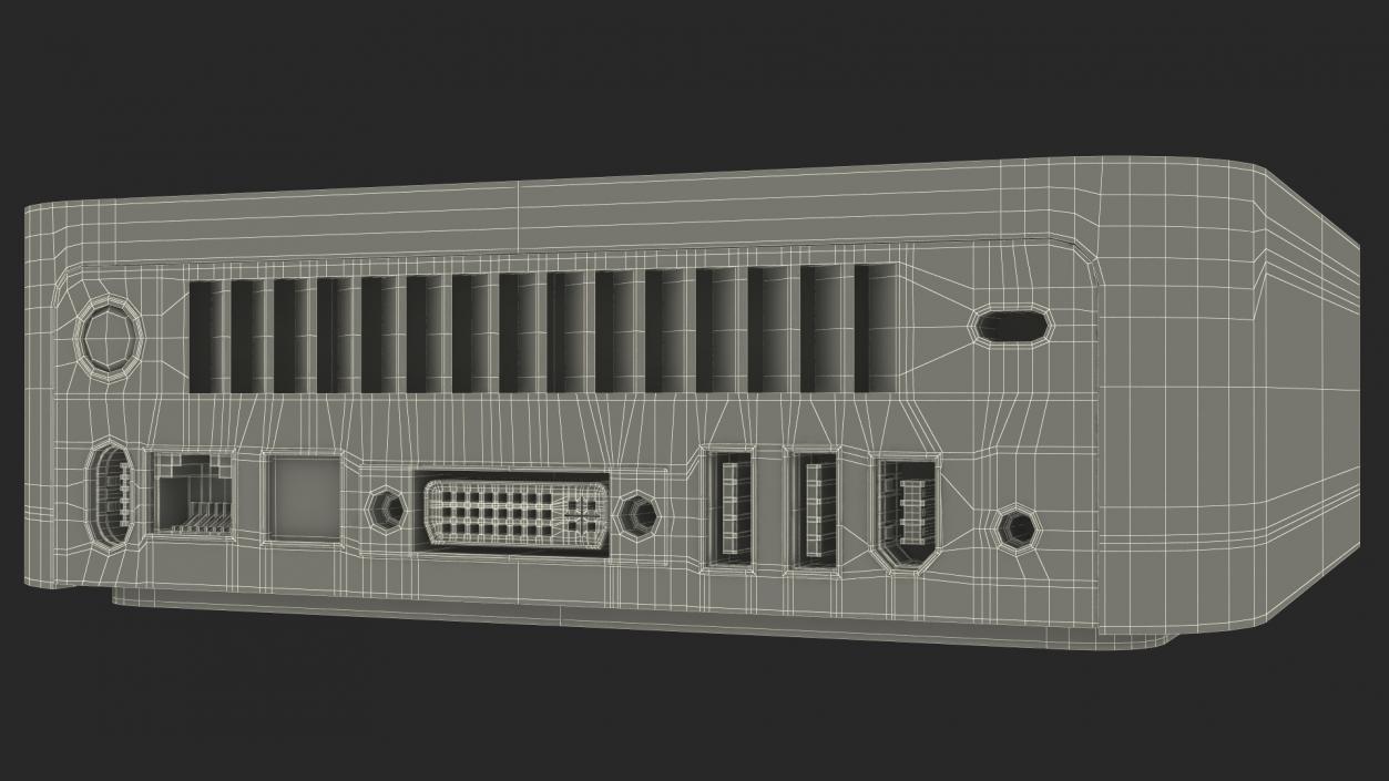 3D Apple Mac Mini Computer model