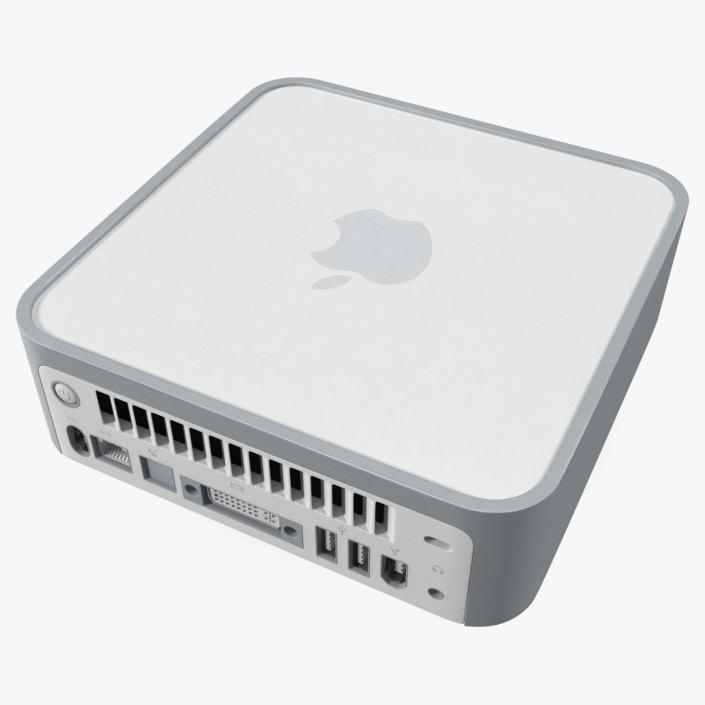 3D Apple Mac Mini Computer model