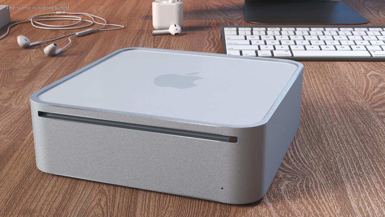 3D Apple Mac Mini Computer model