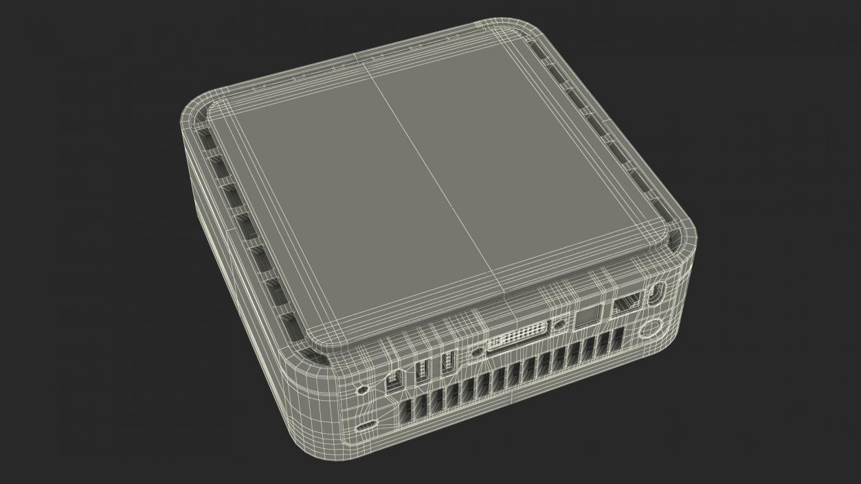 3D Apple Mac Mini Computer model