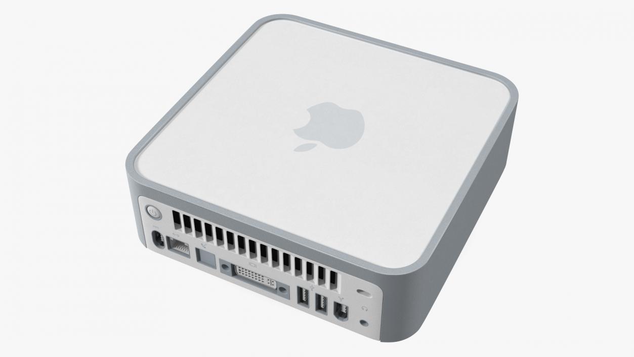 3D Apple Mac Mini Computer model