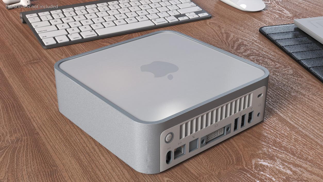 3D Apple Mac Mini Computer model