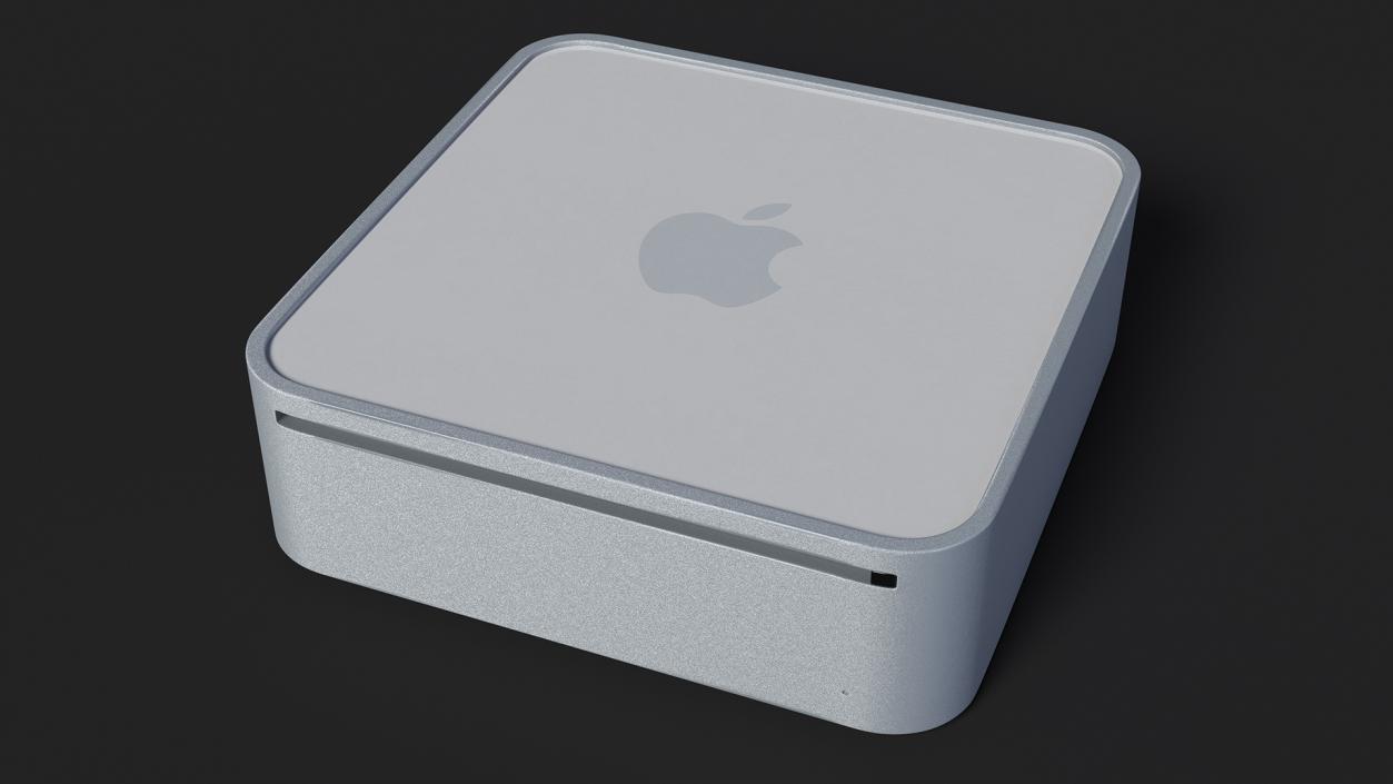 3D Apple Mac Mini Computer model