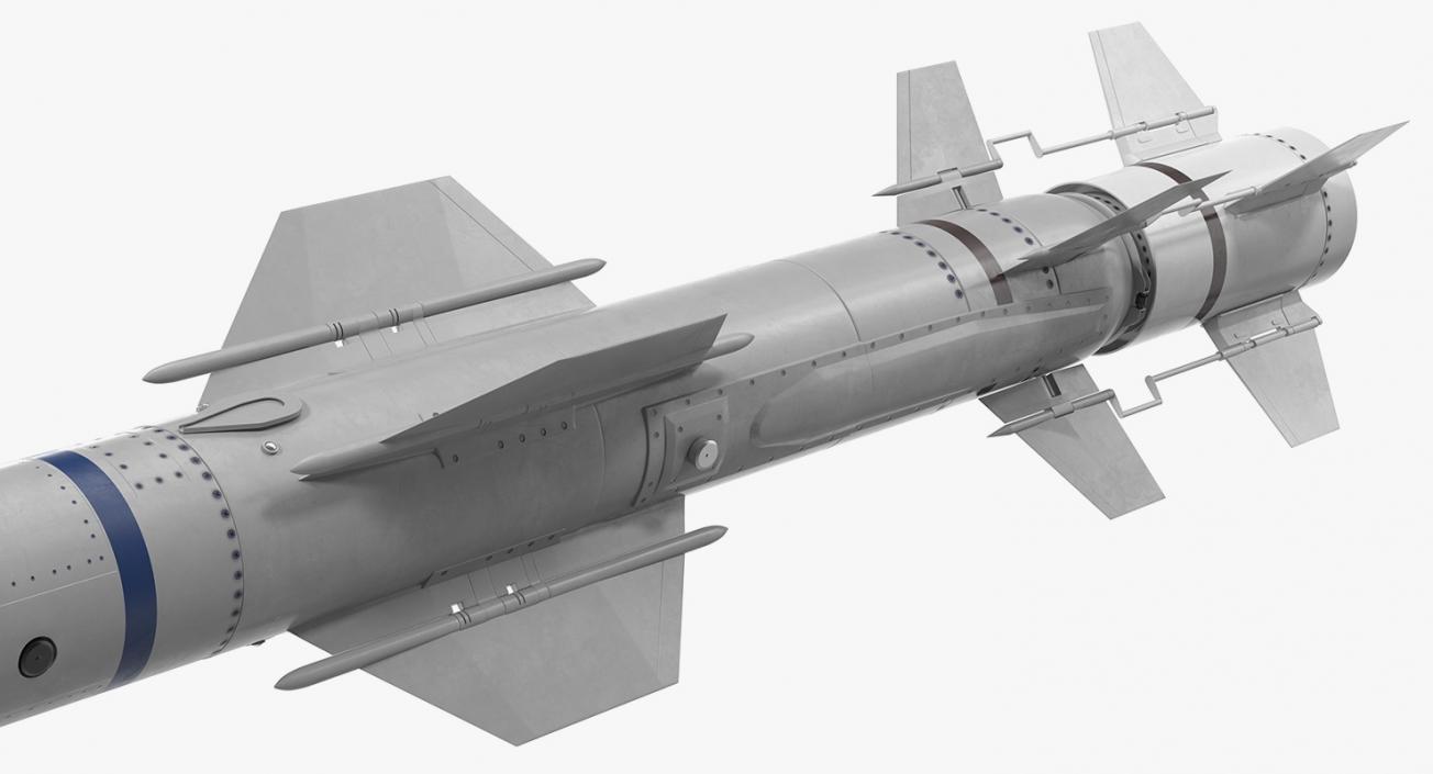 3D model AGM UGM RGM 84 Harpoon Anti Ship Missile