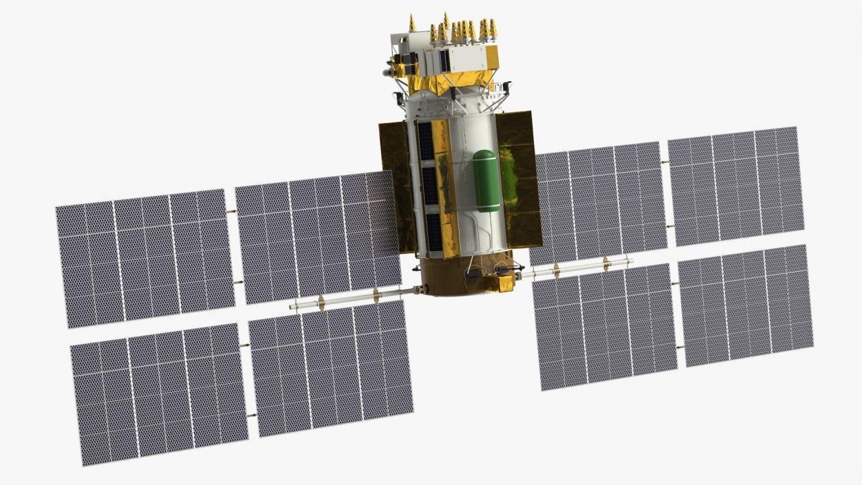 Satellite GLONASS-M 3D model