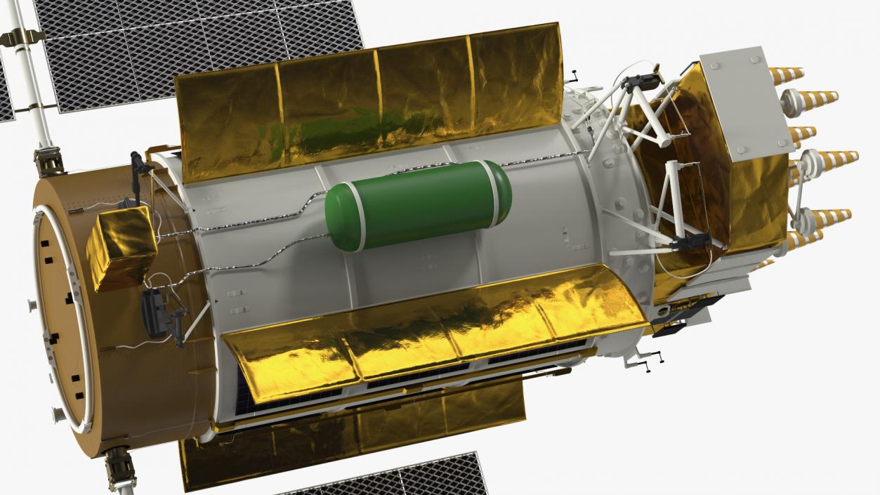 Satellite GLONASS-M 3D model