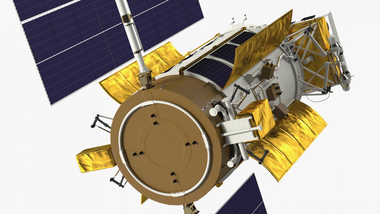 Satellite GLONASS-M 3D model