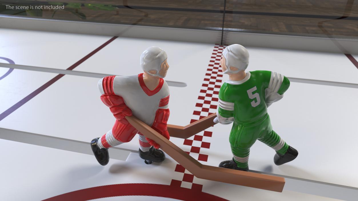 3D Stick Hockey Table model