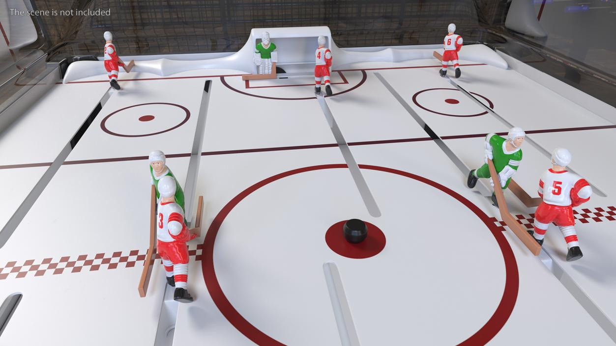 3D Stick Hockey Table model