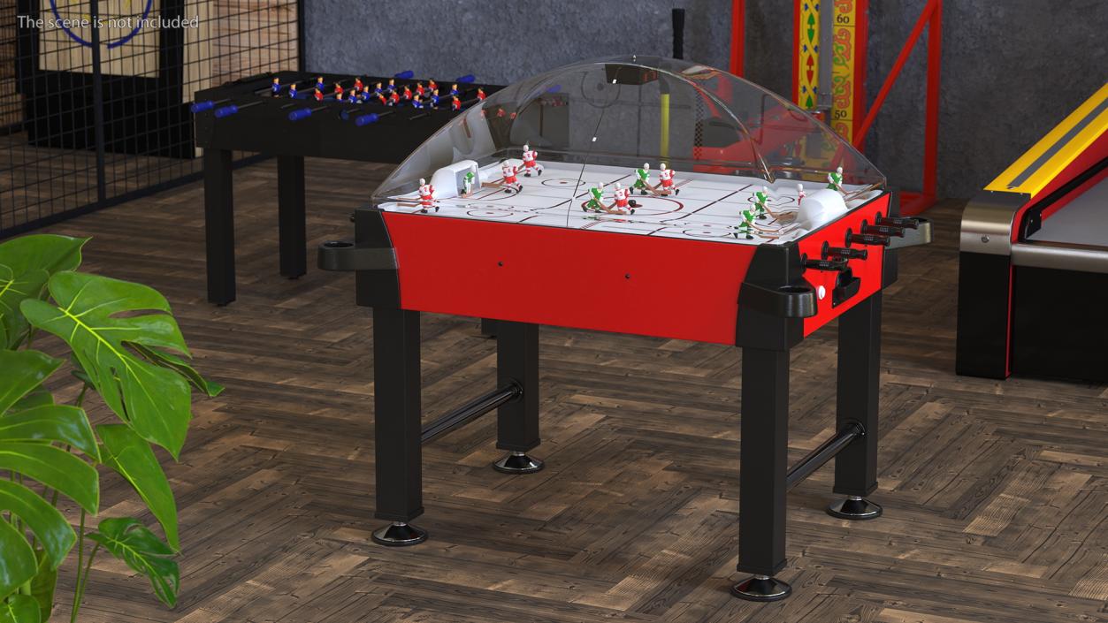 3D Stick Hockey Table model