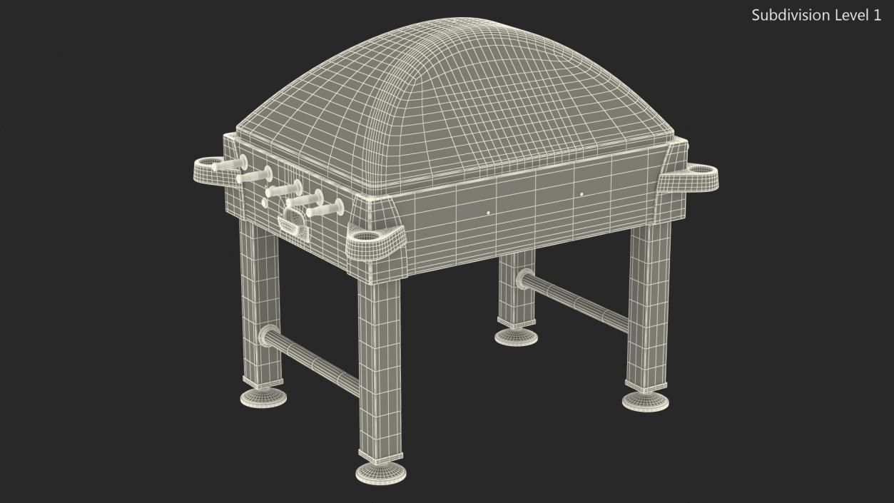 3D Stick Hockey Table model