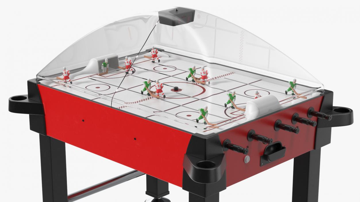 3D Stick Hockey Table model