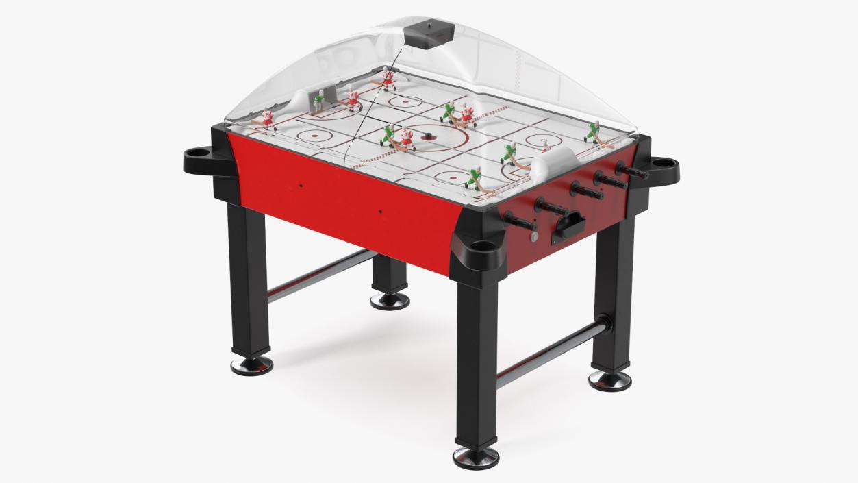 3D Stick Hockey Table model