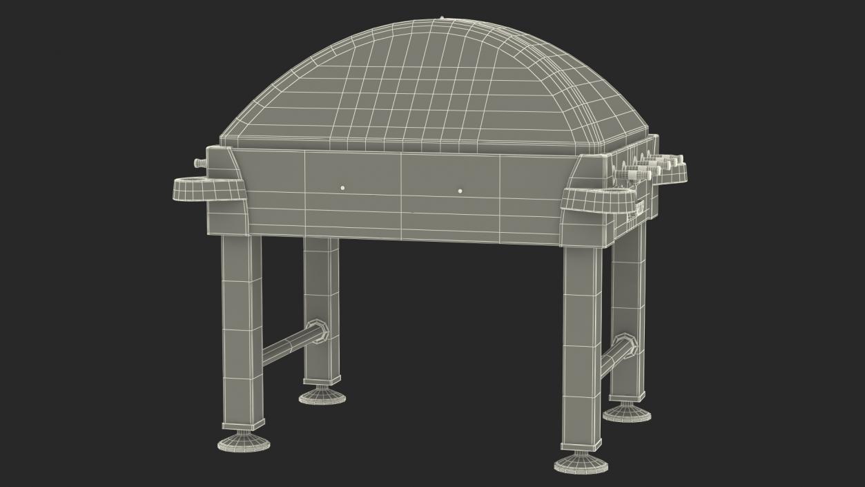 3D Stick Hockey Table model