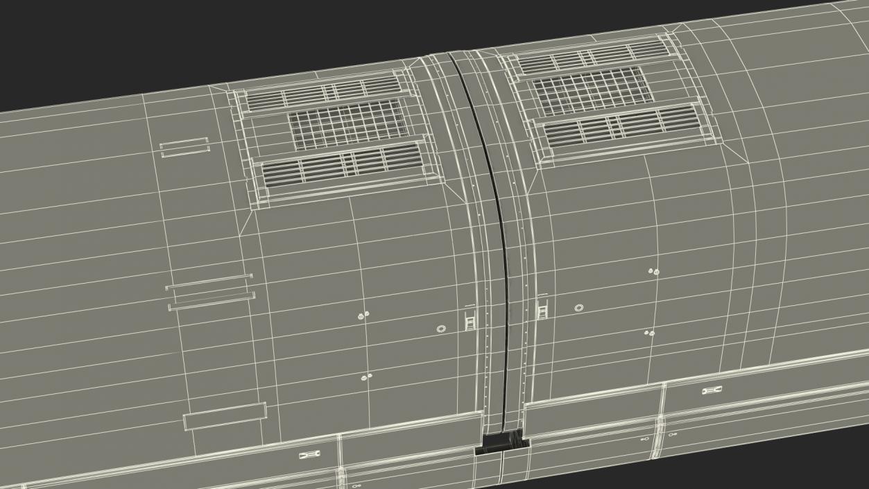 3D China Railway Maglev Train 2 model