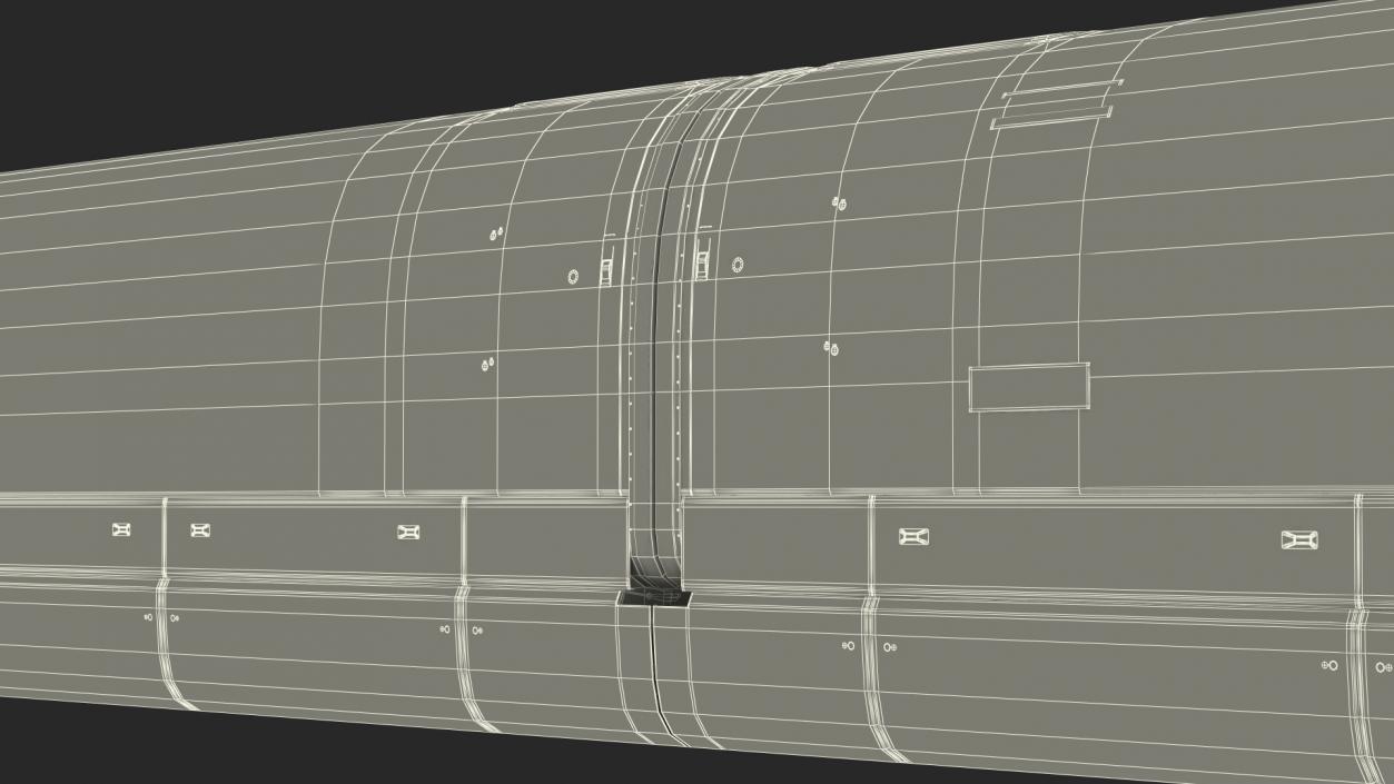 3D China Railway Maglev Train 2 model