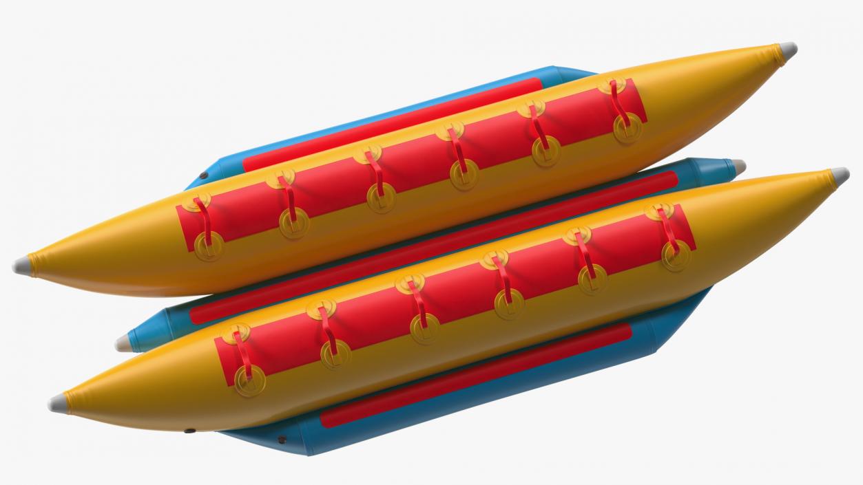 3D Banana Boat Double model