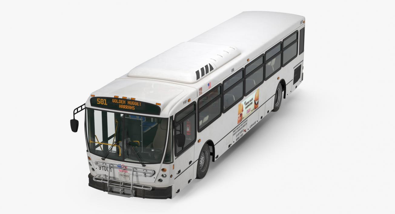 3D Buses Collection 6 model