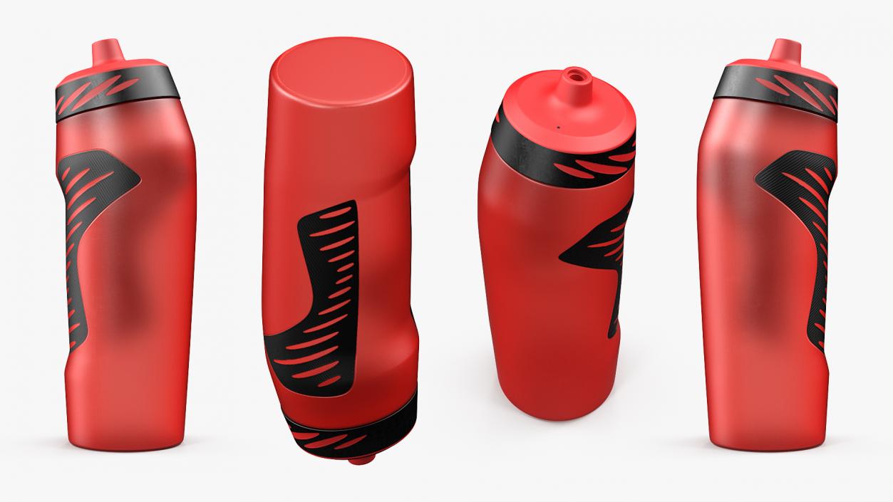 Sport Bottles Collection 3D model