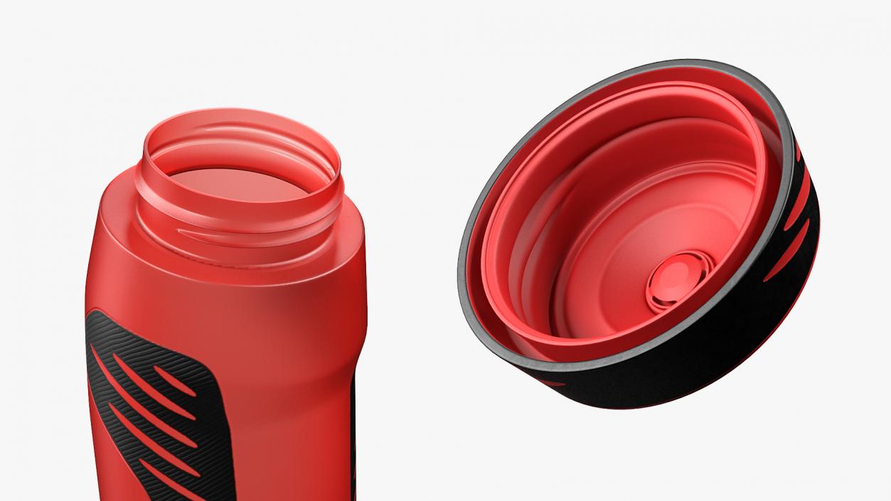 Sport Bottles Collection 3D model