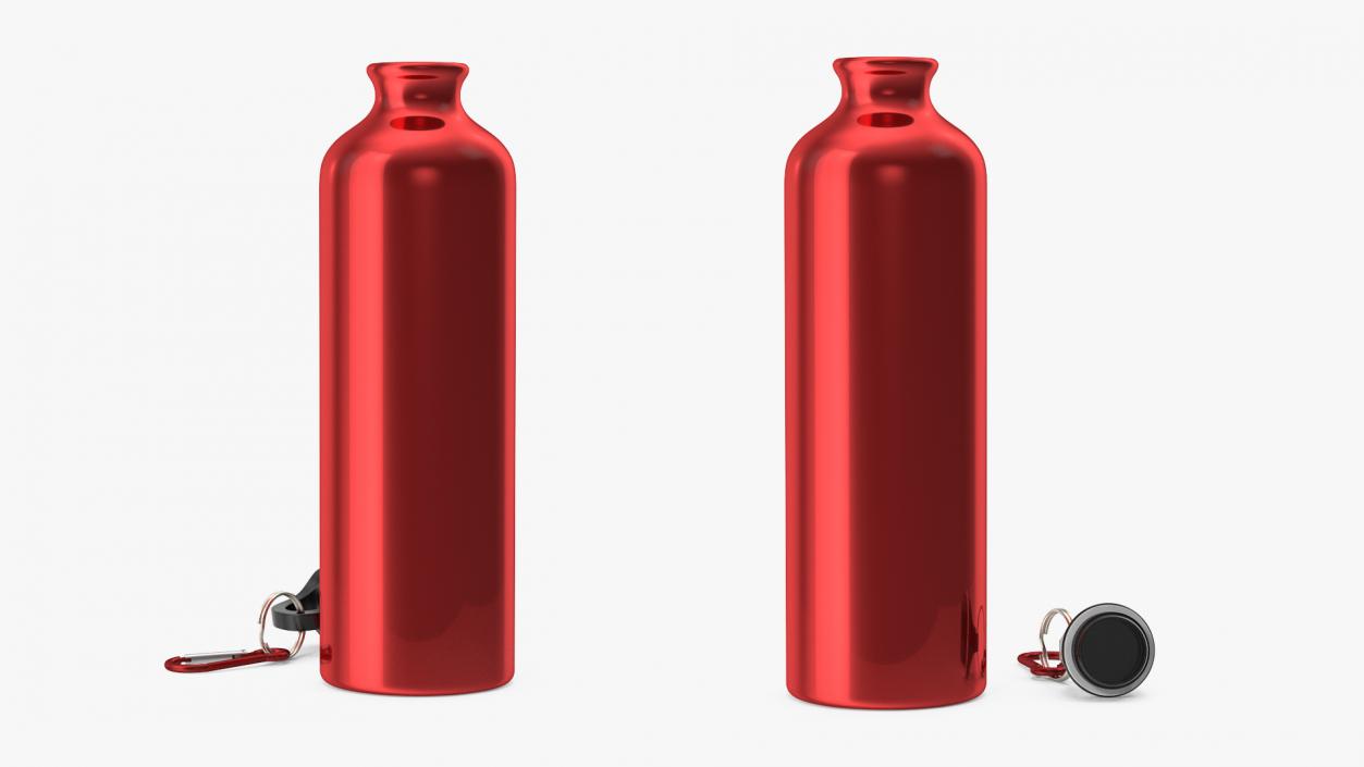 Sport Bottles Collection 3D model