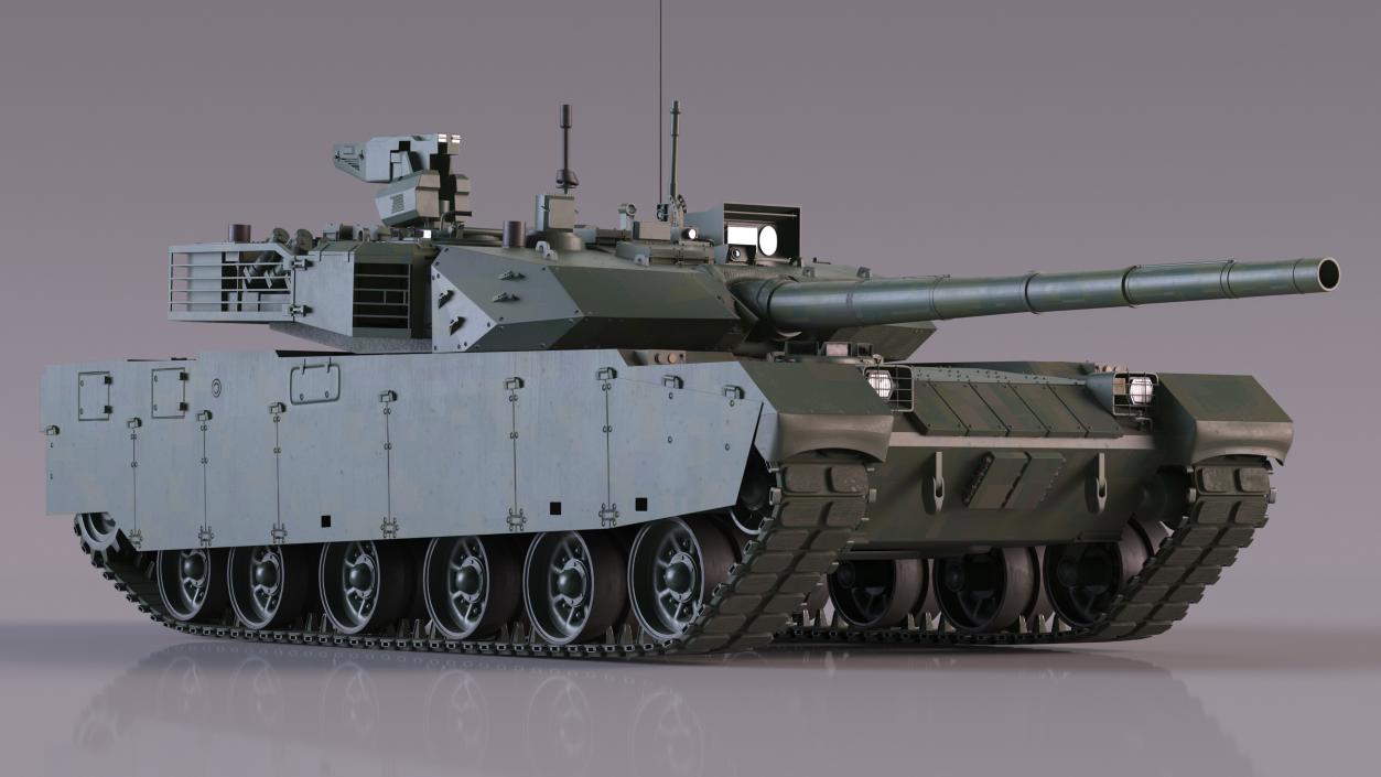 Chinese Tank for Forest Battlefield Rigged 3D