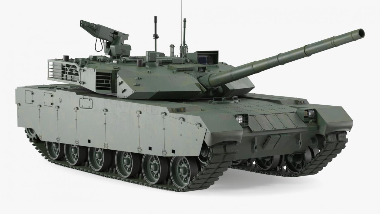 Chinese Tank for Forest Battlefield Rigged 3D