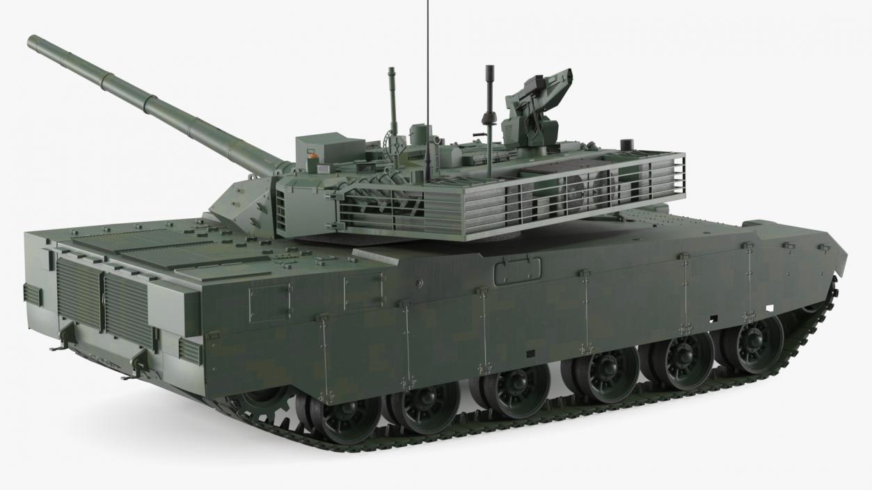 Chinese Tank for Forest Battlefield Rigged 3D