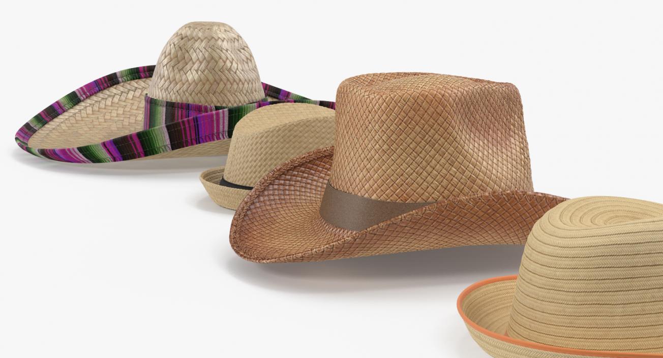 3D Straw Hats Collection