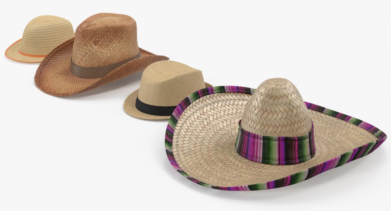 3D Straw Hats Collection