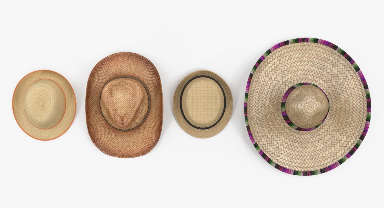 3D Straw Hats Collection