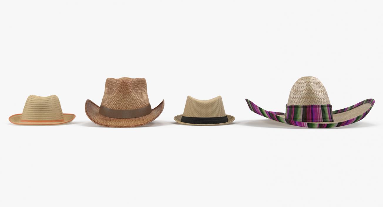 3D Straw Hats Collection