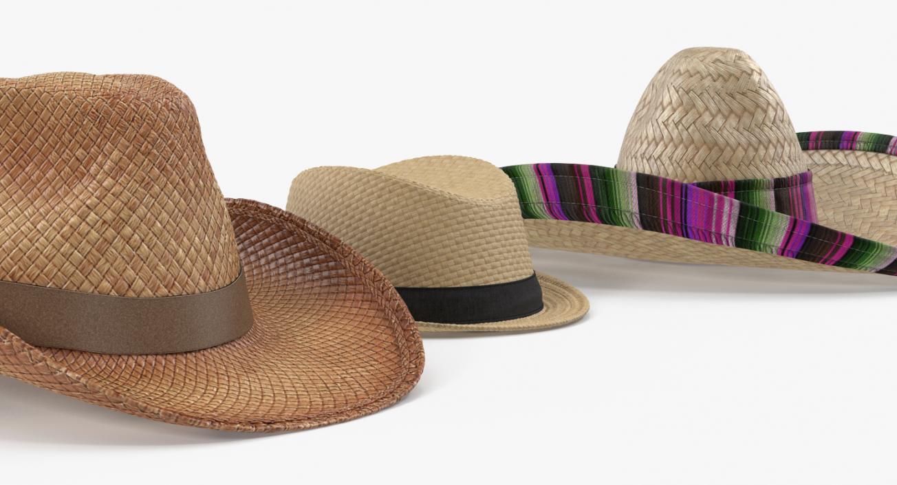 3D Straw Hats Collection