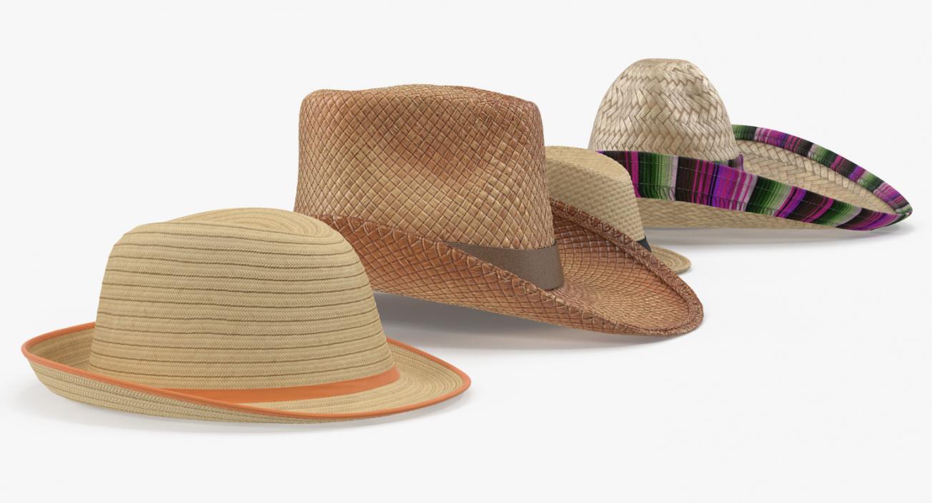 3D Straw Hats Collection