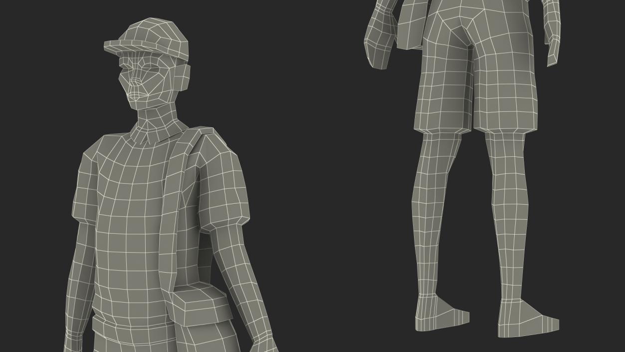 Low Poly Characters Collection 2 3D