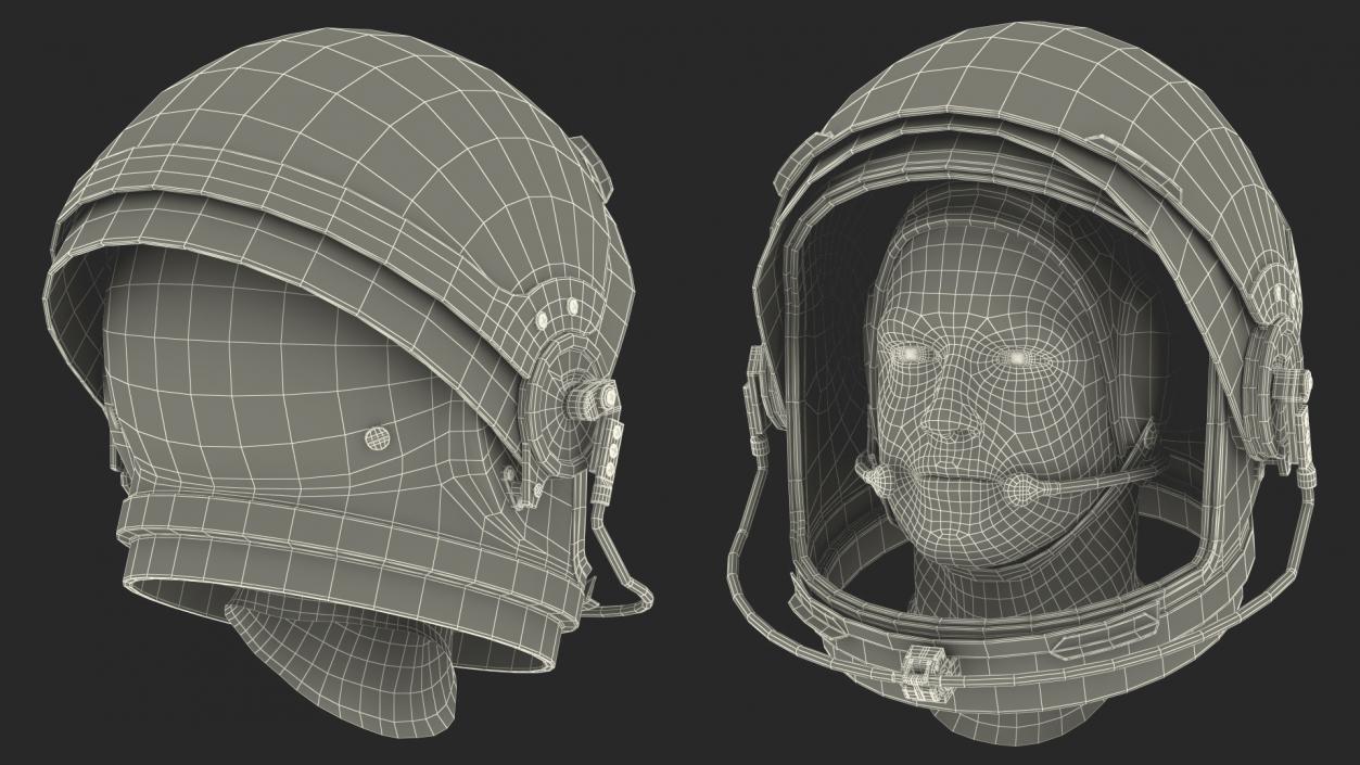 3D Astronaut Helmet