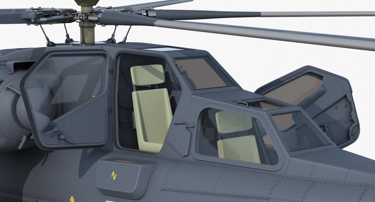 3D model Attack Helicopter MI-28H Havoc