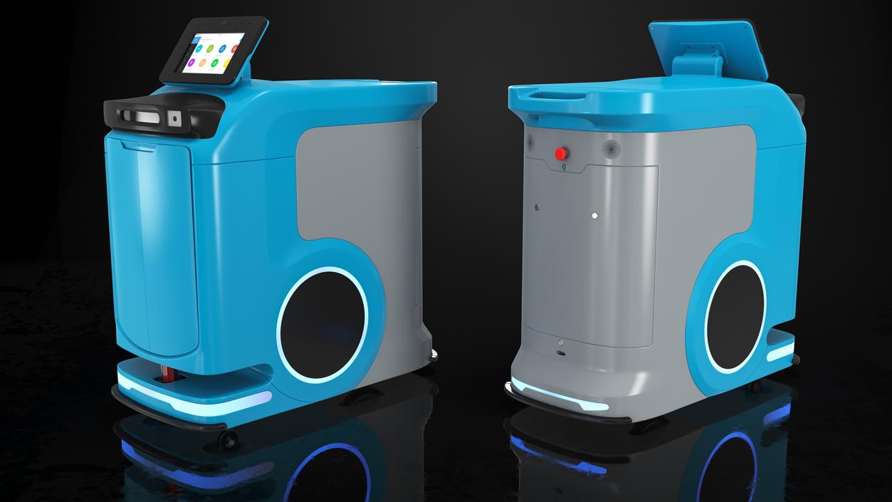 Autonomous Hospital Delivery Robot 3D model