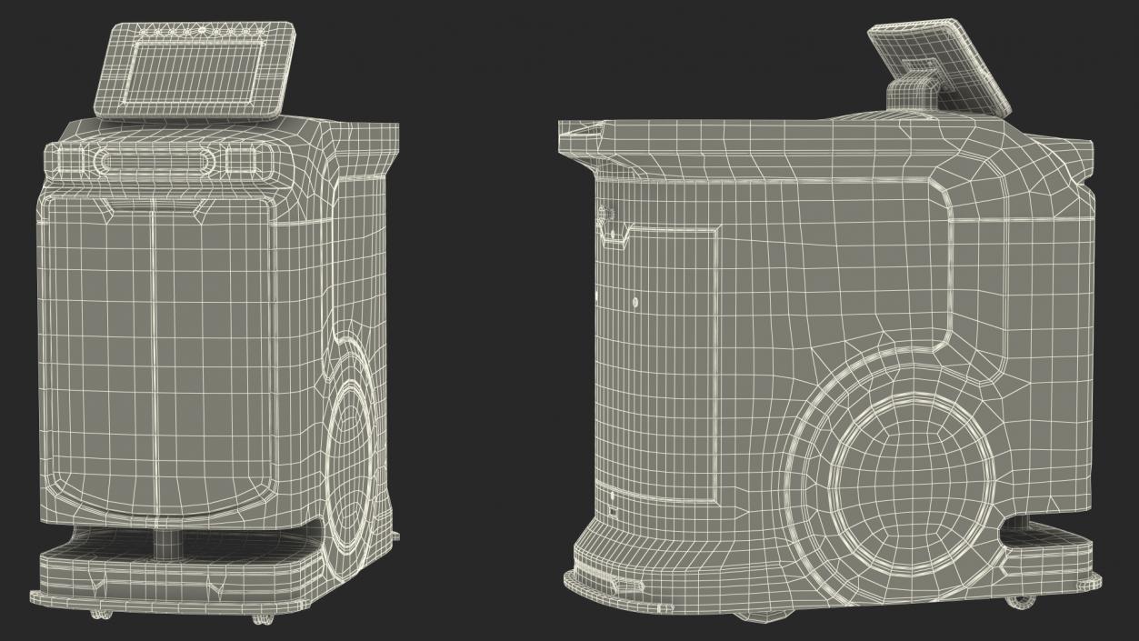 Autonomous Hospital Delivery Robot 3D model