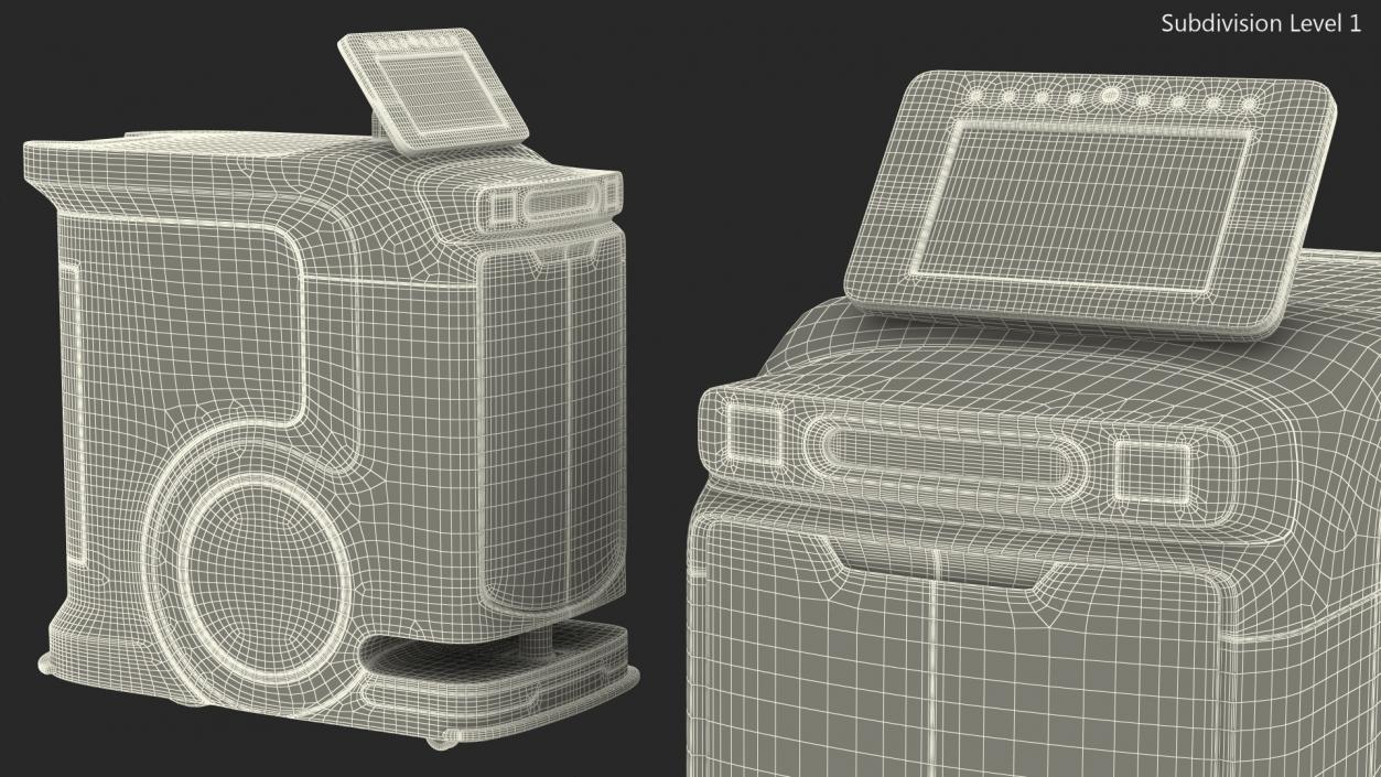 Autonomous Hospital Delivery Robot 3D model