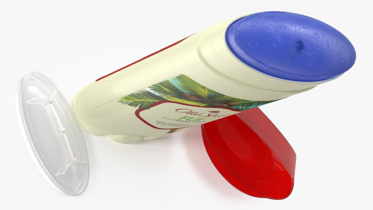 Old Spice Deodorant for Men Fiji Opened 3D model