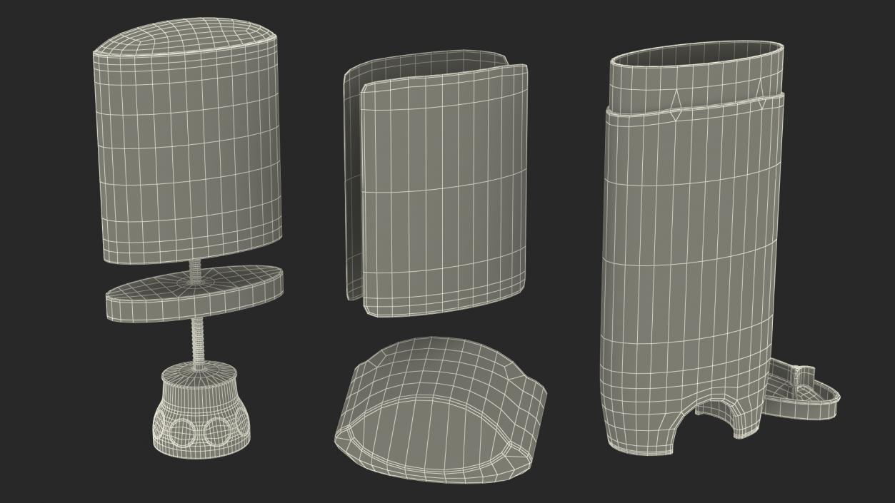 Old Spice Deodorant for Men Fiji Opened 3D model