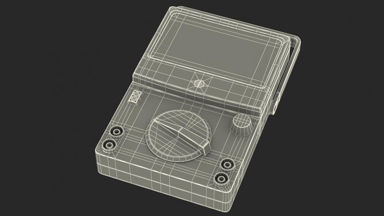 Portable Watt Meter 3D model