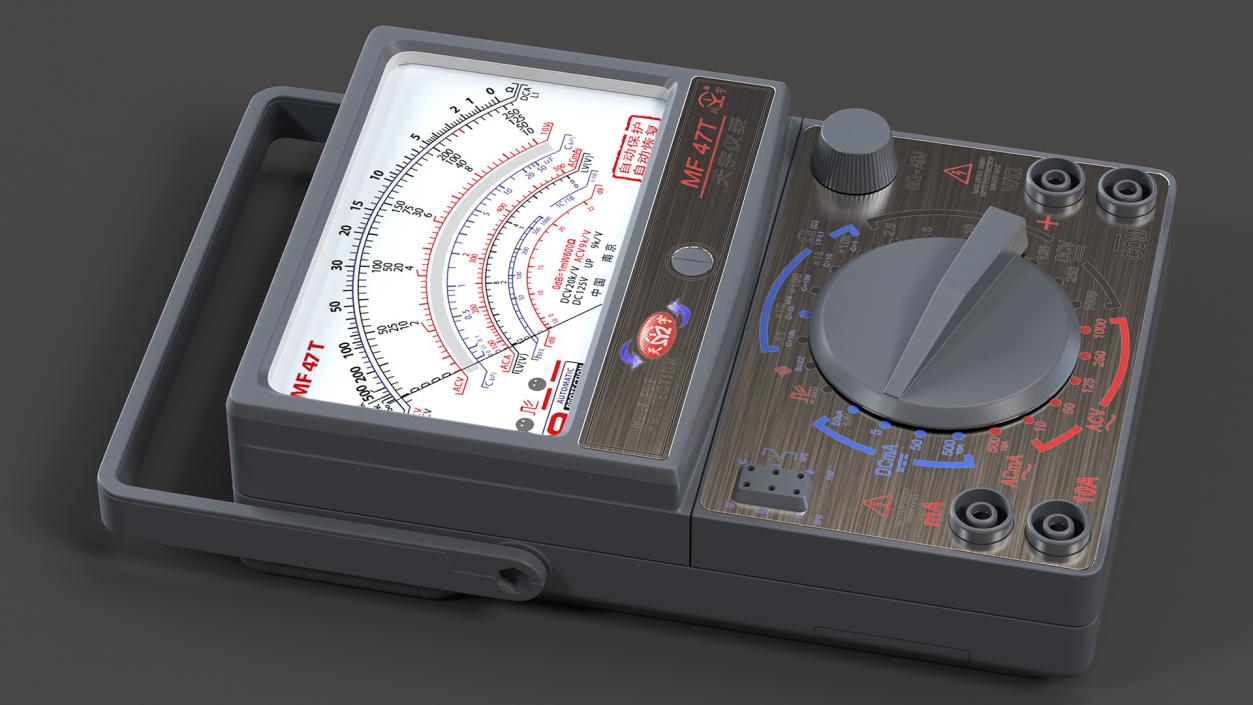 Portable Watt Meter 3D model