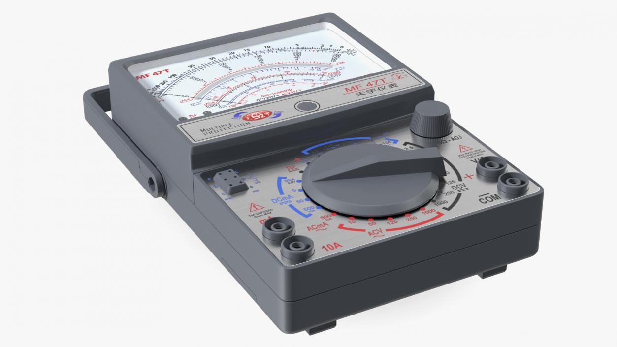 Portable Watt Meter 3D model