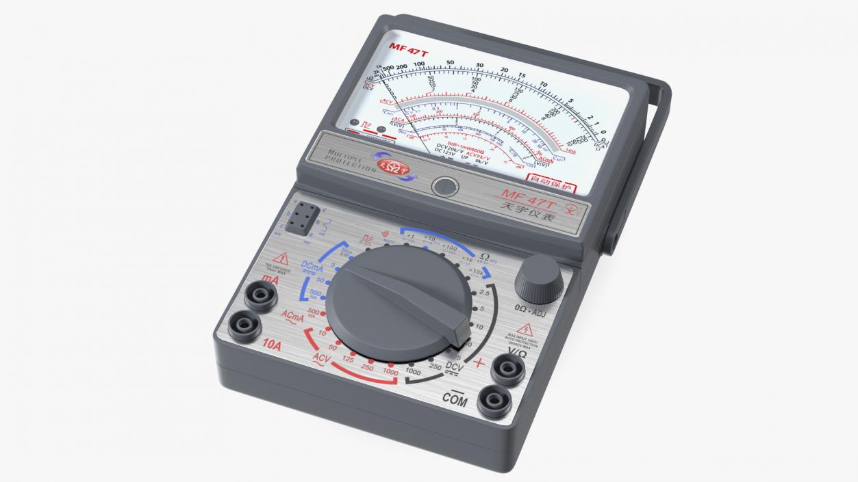 Portable Watt Meter 3D model