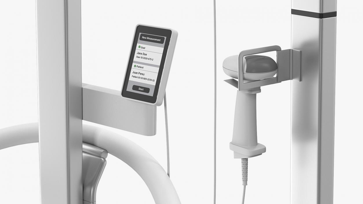 3D Height Measuring Rods with Physician Scales Collection 2